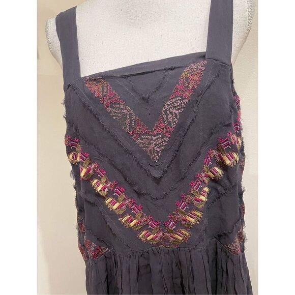 Anthropologie x Maeve Haifa Embroidered Dress Size M - Picture 6 of 9